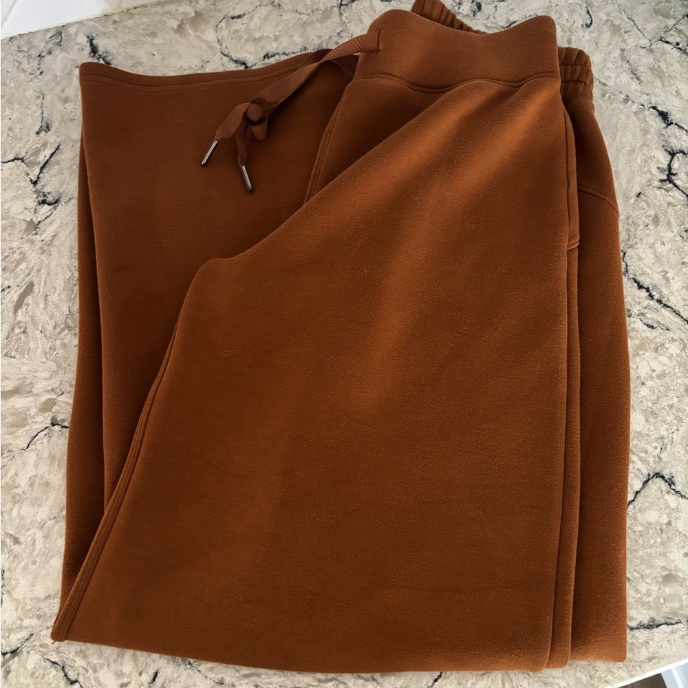 SPANX AirEssentials Brown Wide Leg Pants